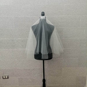 VB334 Velo Blanco corto Liso