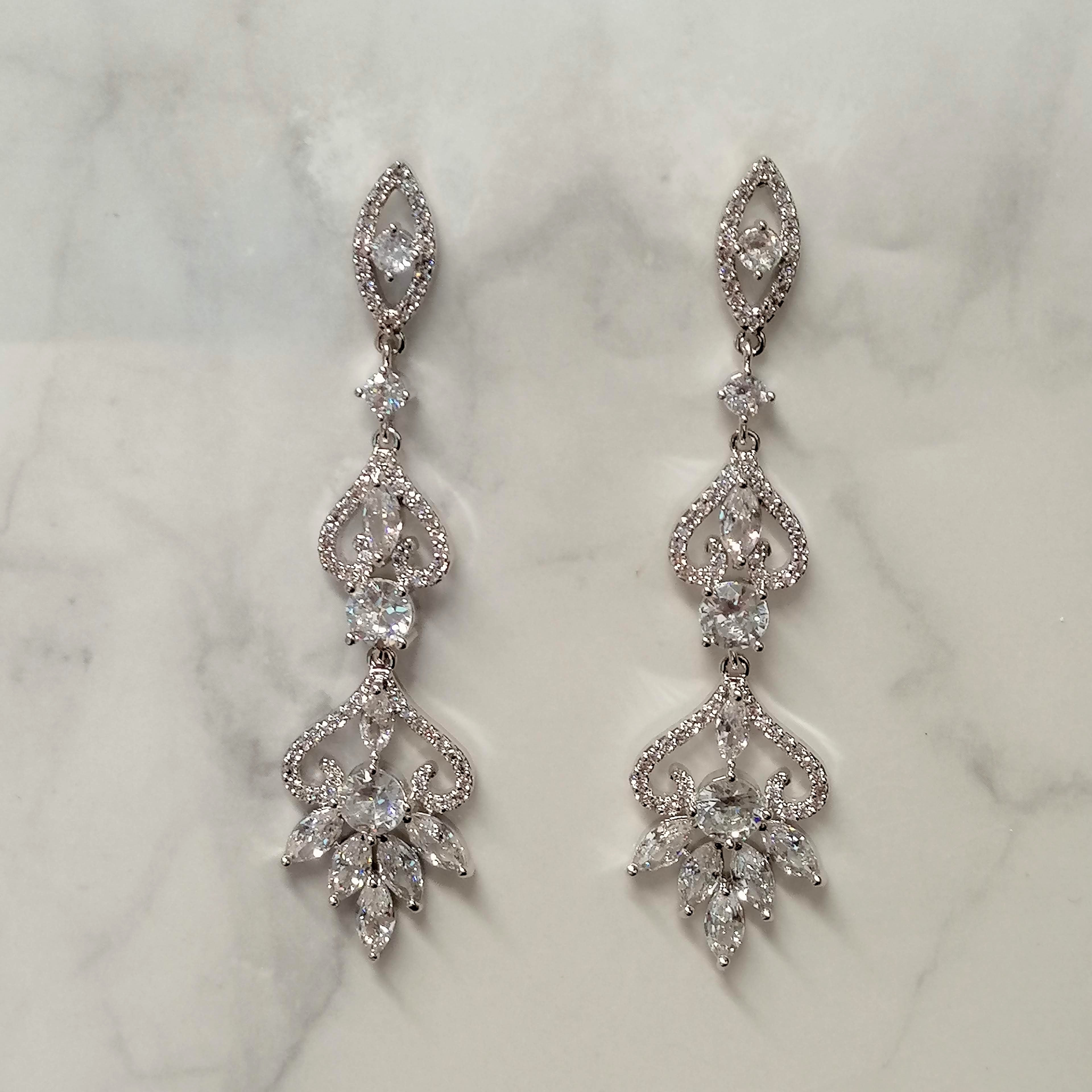 AP639 ARETES PLATA LARGOS 3 MOD