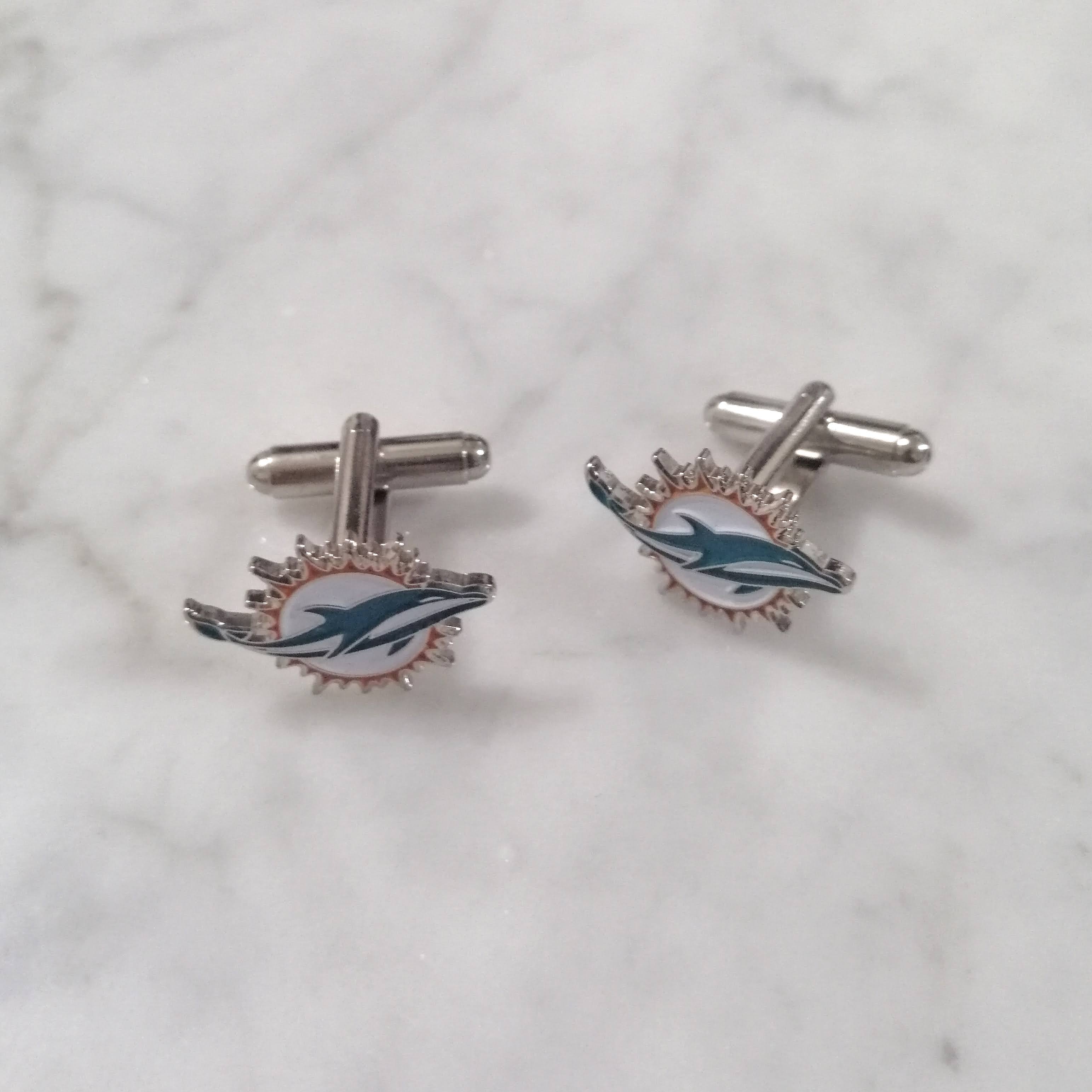 Mancuernillas NFL Dolphins