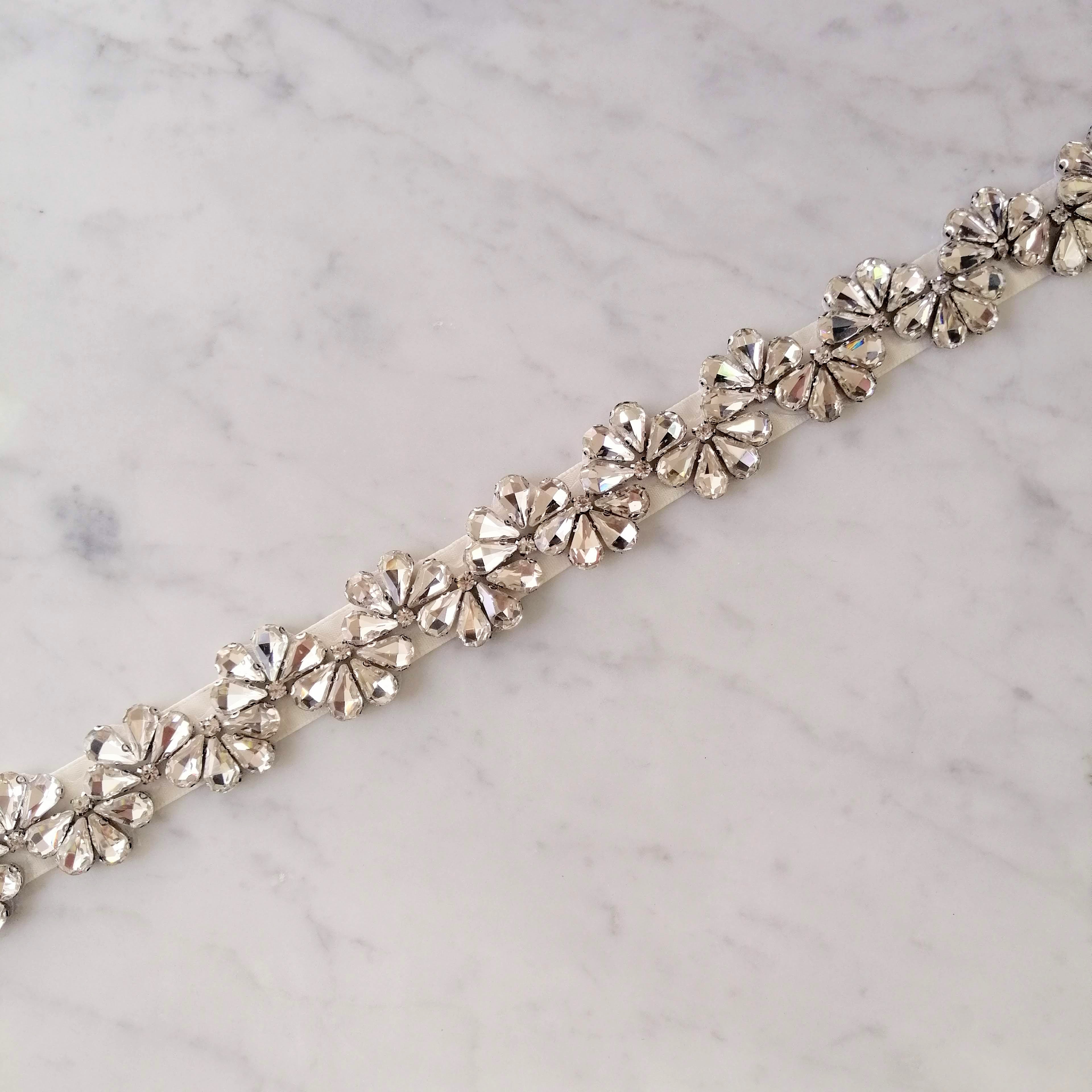 CINTO PLATA IVORY ZIGZAG DE GOTA
