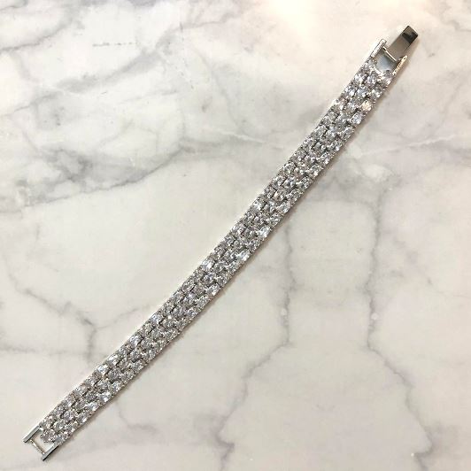 PP479 BRAZALETE PLATA 19 CM