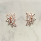 AR470 ARETES ROSA MARQUISE STUD LADO